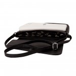 Beau Design Stylish Black Color Imported PU Leather sling bag With For Women's/Ladies/Girls